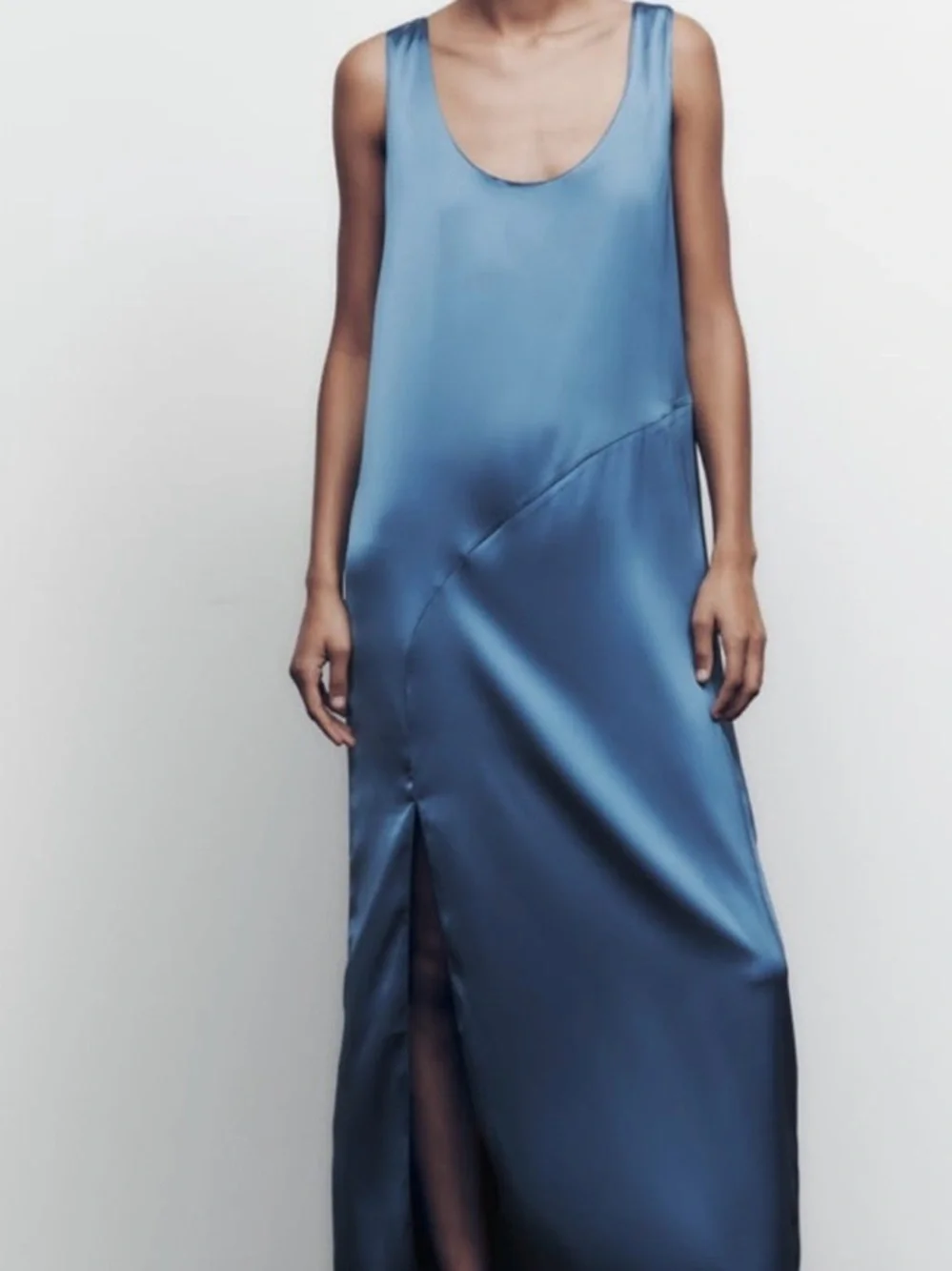 oversize dress zara ZARA OVERSIZE DRESS BLACK REF.1836/236 M,L